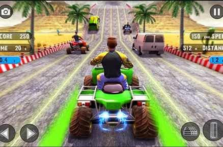 ATV Quad Bike Traffic Racer