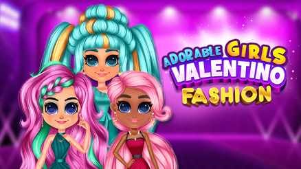 Adorable Girls Valentino Fashion