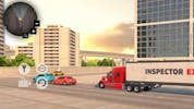 American Truck Car Driving