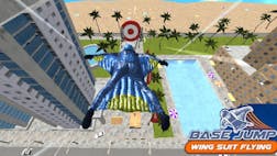 Base Jump Wingsuit Flying