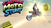 Cartoon Moto Stunt