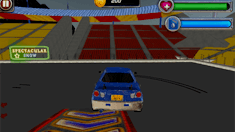 Chasing Car Demolition Crash