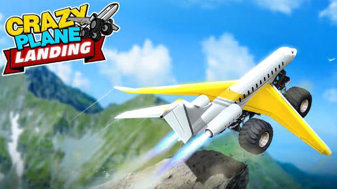 Crazy Plane Landing