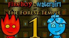 Fireboy and Watergirl 1 Forest Temple