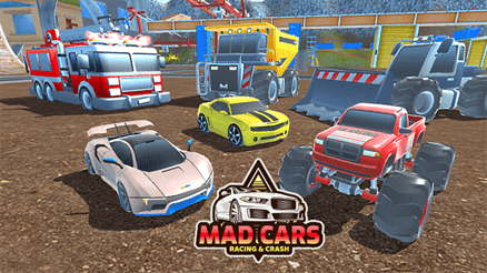 Mad Cars Racing and Crash