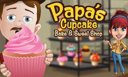 Papas Cupcakes Cooking Games
