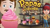 Papas Cupcakes Cooking Games