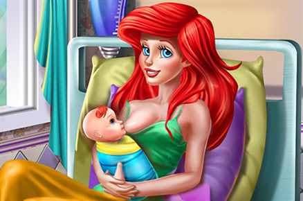 Princess Mermaid Mommy Birth