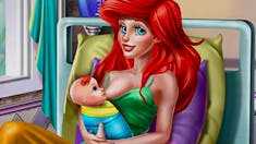 Princess Mermaid Mommy Birth
