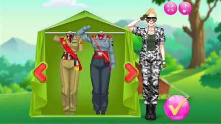 Princess Military Fashion