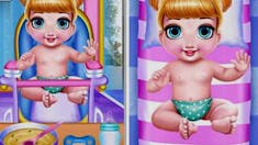 Princess New Born Twins Baby Care