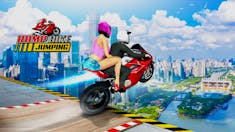 Ramp Bike Jumping