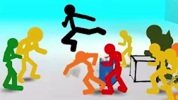 Stickman Street Fighting 3D