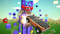 Stunt Car Cube Crusher